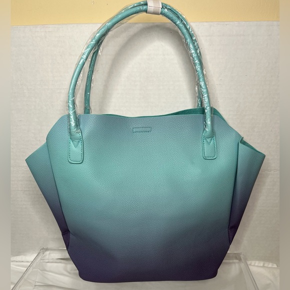 Pixie Mood Vegan Rachel Small Tote, Ocean Ombré, NWT - Picture 2 of 11